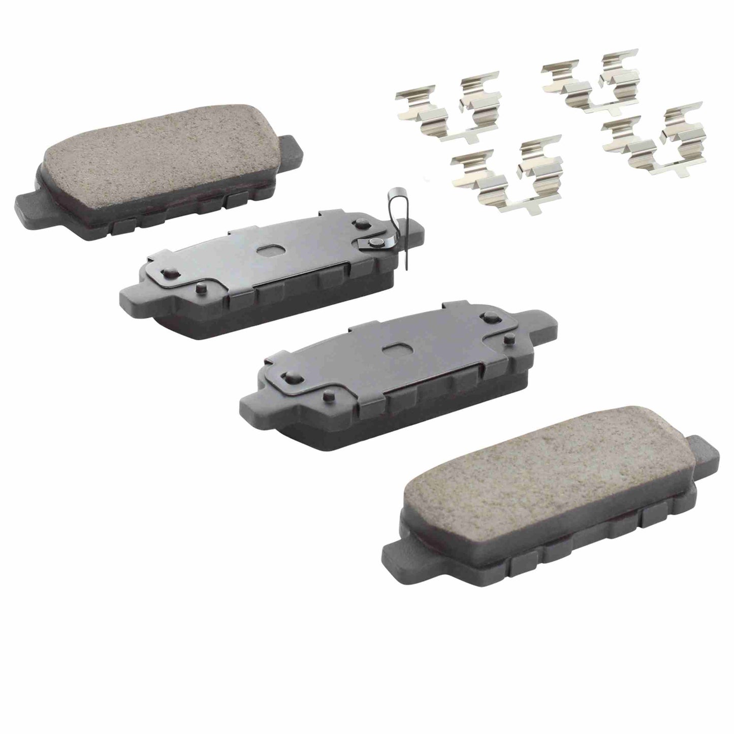 Quality-Built Quality-Built Premium Semi-Metallic Brake Pads w/ Hardware 1001-0905M