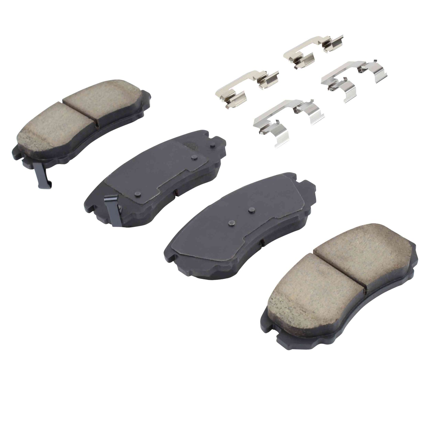 Quality-Built Quality-Built Premium Semi-Metallic Brake Pads w/ Hardware 1001-0924M