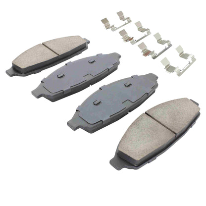 Quality-Built Quality-Built Premium Ceramic Brake Pads w/ Hardware 1001-0931C