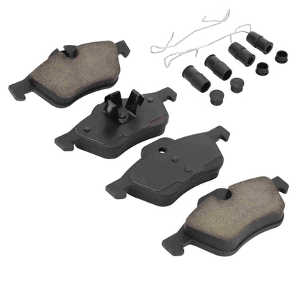 Quality-Built Quality-Built Premium Semi-Metallic Brake Pads w/ Hardware 1001-0939M