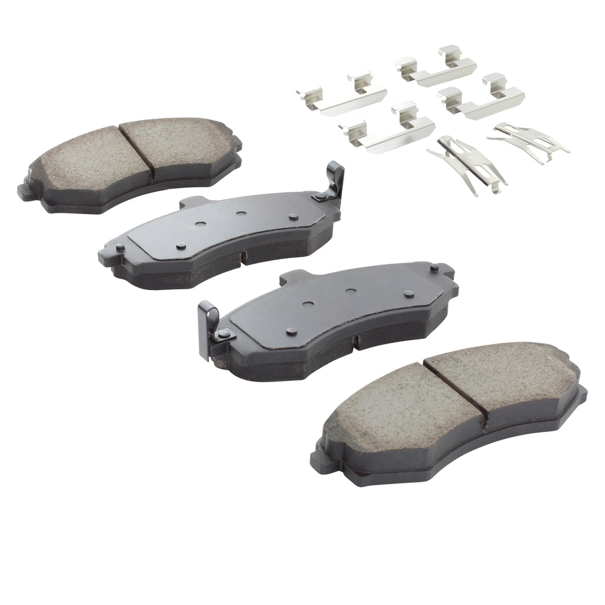 Quality-Built Quality-Built Premium Semi-Metallic Brake Pads w/ Hardware 1001-0941M