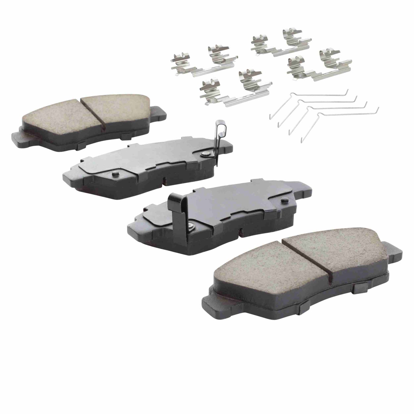 Quality-Built Quality-Built Premium Semi-Metallic Brake Pads w/ Hardware 1001-0948M