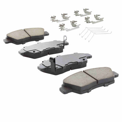 Quality-Built Quality-Built Premium Semi-Metallic Brake Pads w/ Hardware 1001-0948M