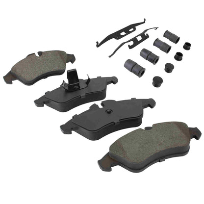 Quality-Built Quality-Built Premium Semi-Metallic Brake Pads w/ Hardware 1001-0950M