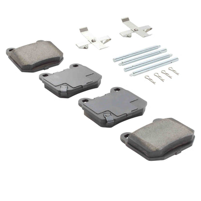 Quality-Built Quality-Built Premium Semi-Metallic Brake Pads w/ Hardware 1001-0961M