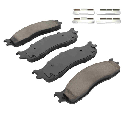 Quality-Built Quality-Built Premium Ceramic Brake Pads w/ Hardware 1001-0965C