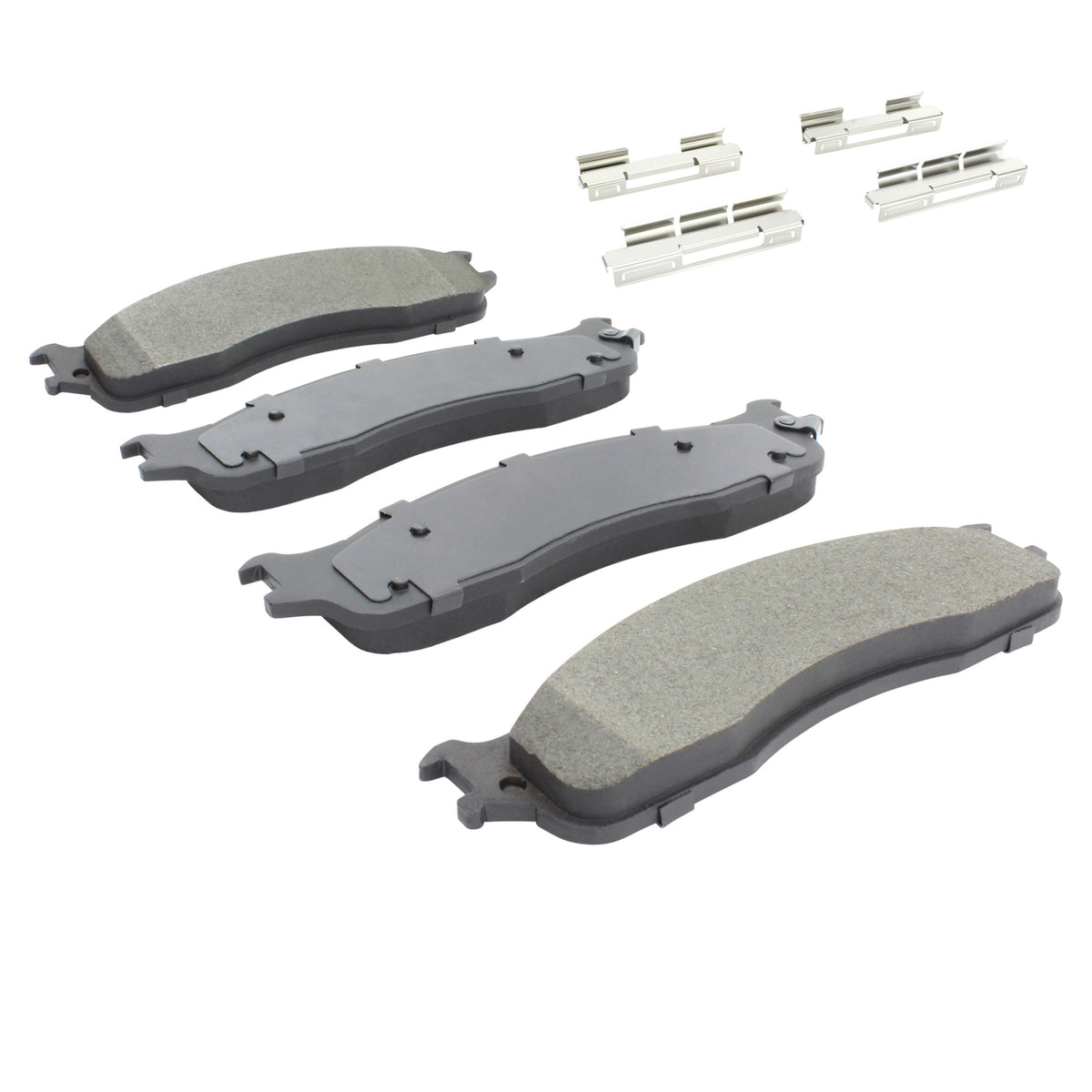 Quality-Built Quality-Built Premium Semi-Metallic Brake Pads w/ Hardware 1001-0965M