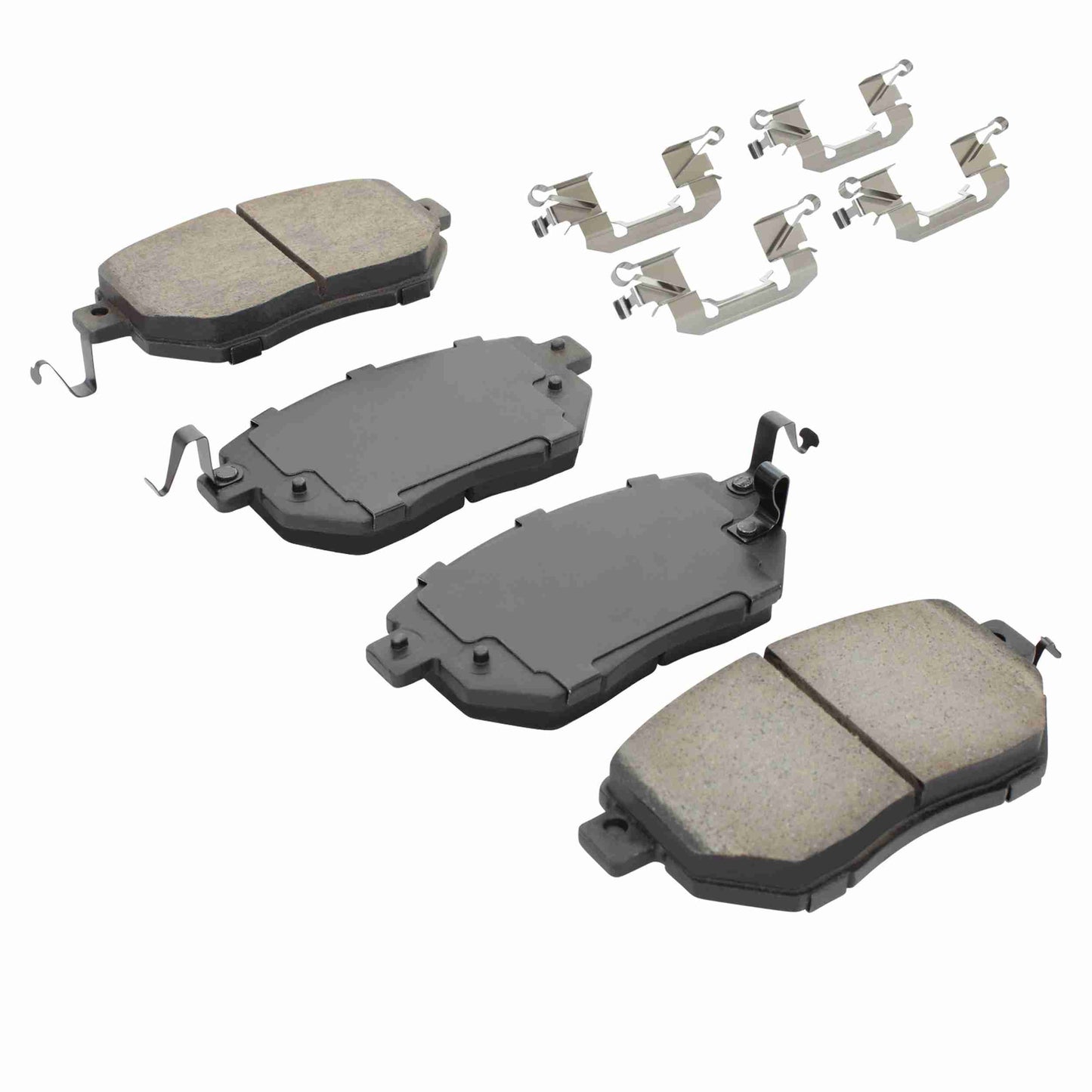 Quality-Built Quality-Built Premium Semi-Metallic Brake Pads w/ Hardware 1001-0969M