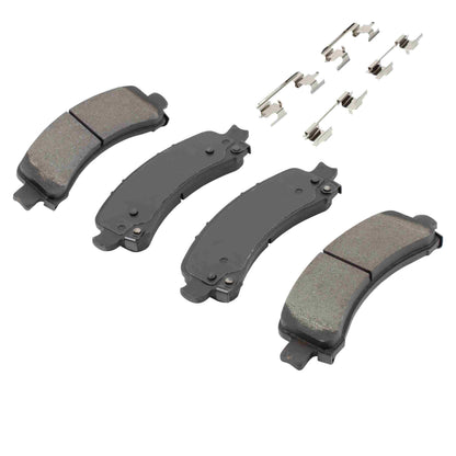 Quality-Built Quality-Built Premium Semi-Metallic Brake Pads w/ Hardware 1001-0974AM