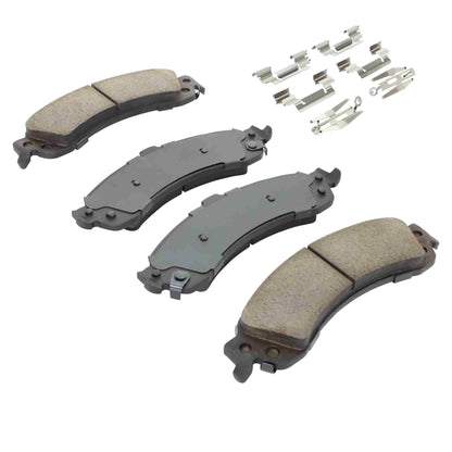 Quality-Built Quality-Built Premium Ceramic Brake Pads w/ Hardware 1001-0975C