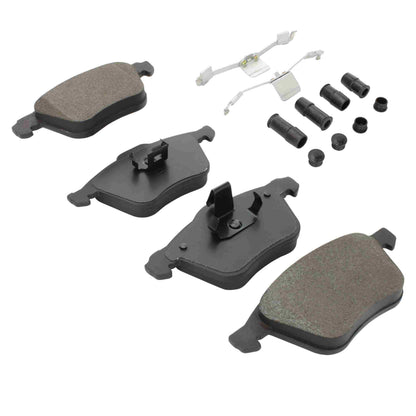 Quality-Built Quality-Built Premium Semi-Metallic Brake Pads w/ Hardware 1001-0979M
