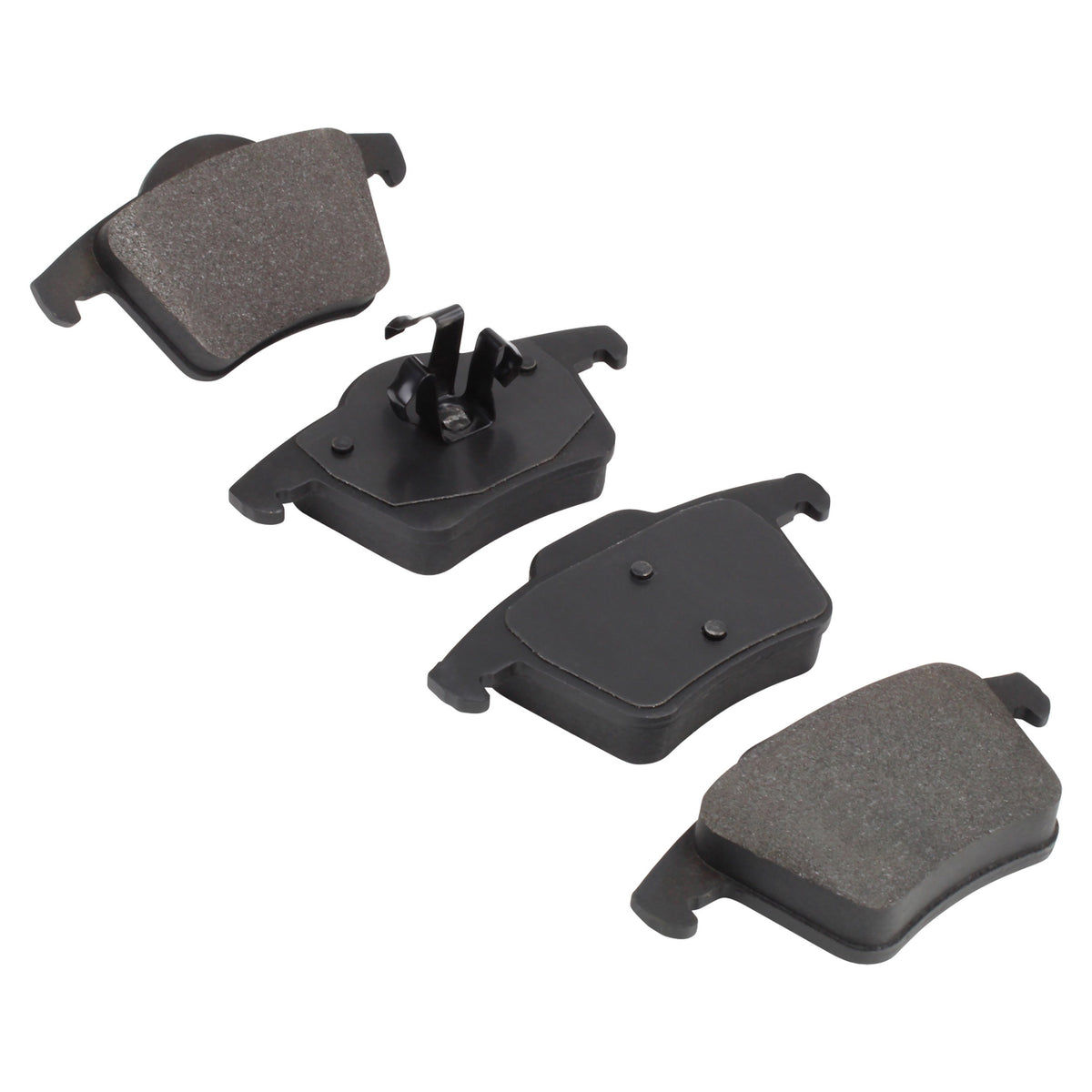 Quality-Built Quality-Built Premium Semi-Metallic Brake Pads w/ Hardware 1001-0980M