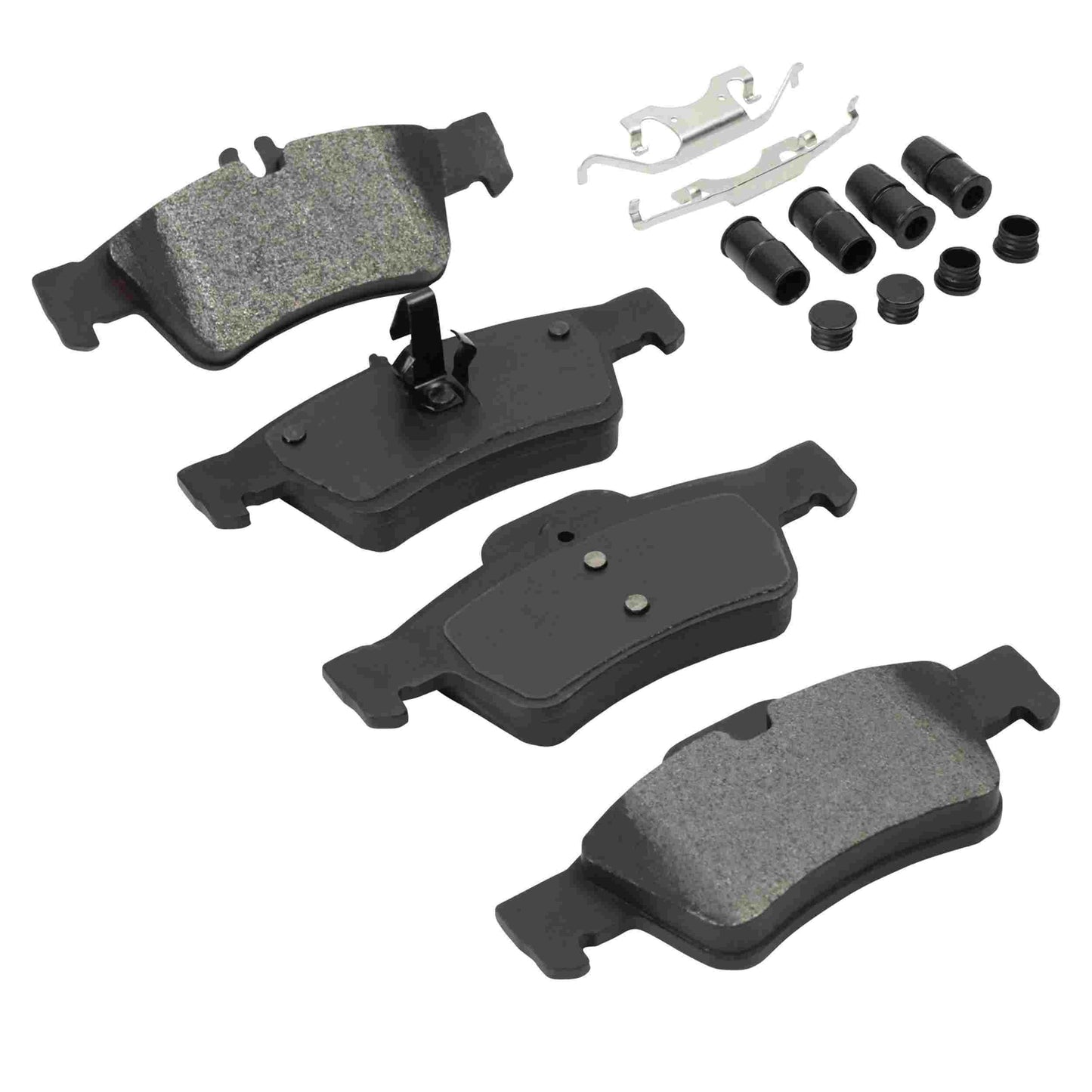 Quality-Built Quality-Built Premium Semi-Metallic Brake Pads w/ Hardware 1001-0986M