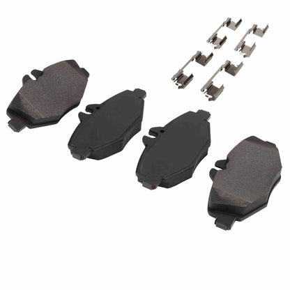 Quality-Built Quality-Built Premium Semi-Metallic Brake Pads w/ Hardware 1001-0987M