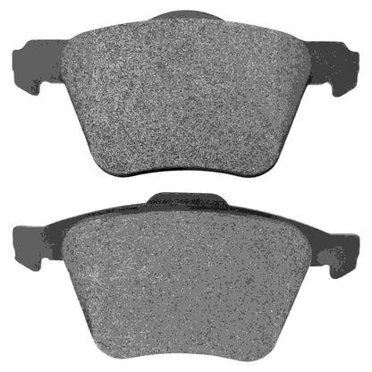 Quality-Built Quality-Built Premium Semi-Metallic Brake Pads w/ Hardware 1001-1003M