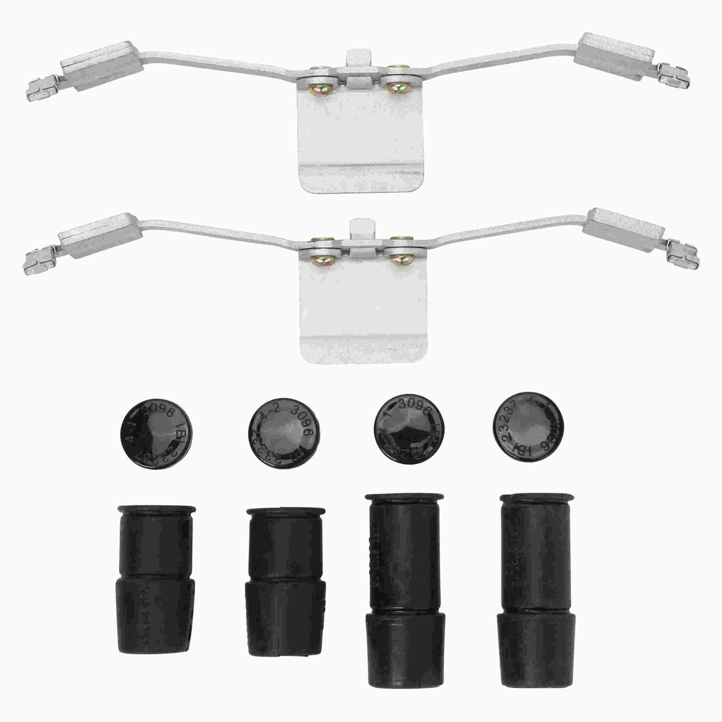 Quality-Built Quality-Built Premium Semi-Metallic Brake Pads w/ Hardware 1001-1003M