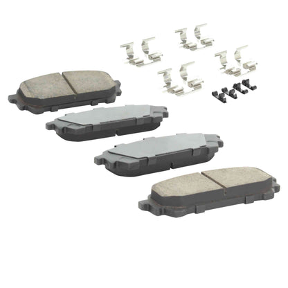 Quality-Built Quality-Built Premium Ceramic Brake Pads w/ Hardware 1001-1004C