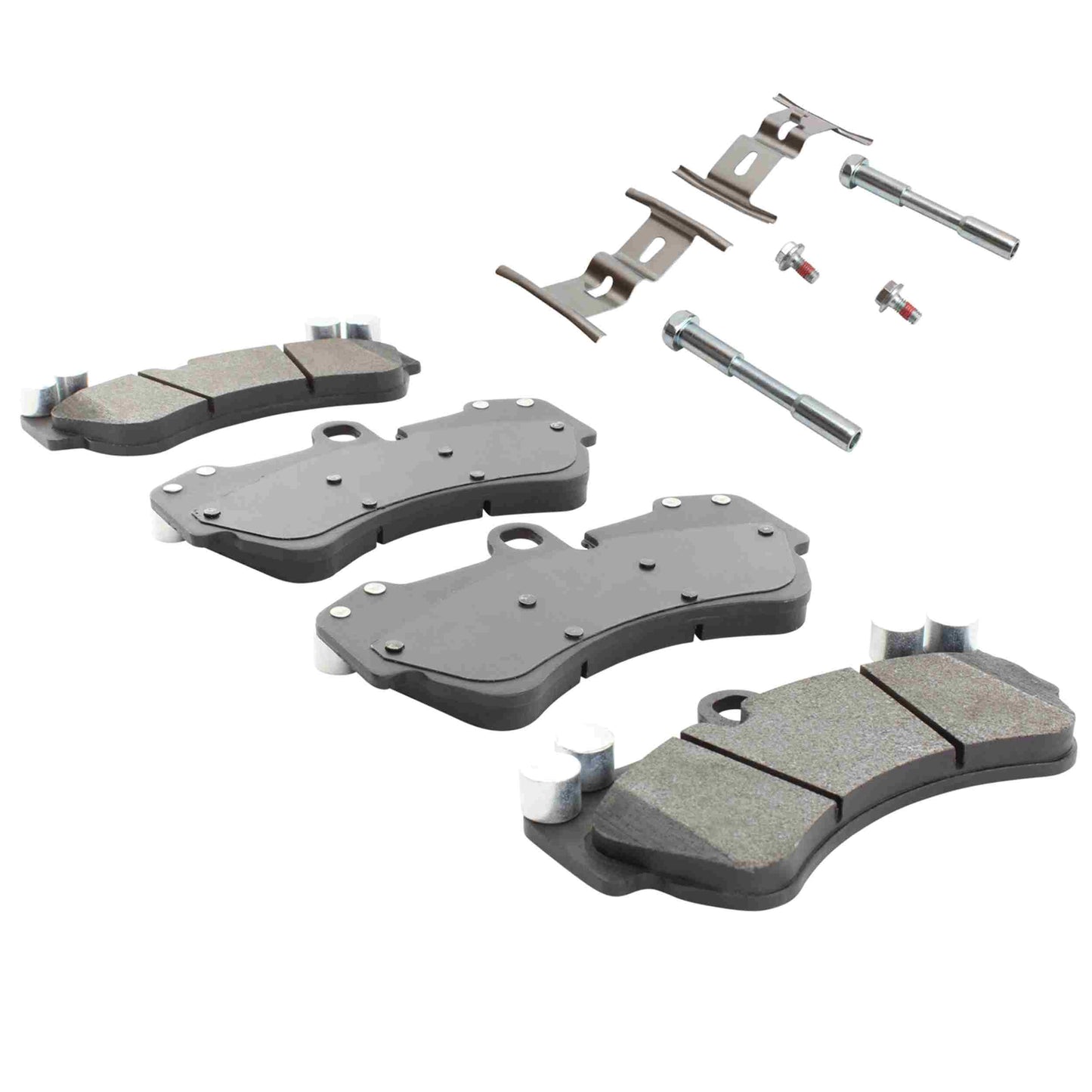 Quality-Built Quality-Built Premium Semi-Metallic Brake Pads w/ Hardware 1001-1007M