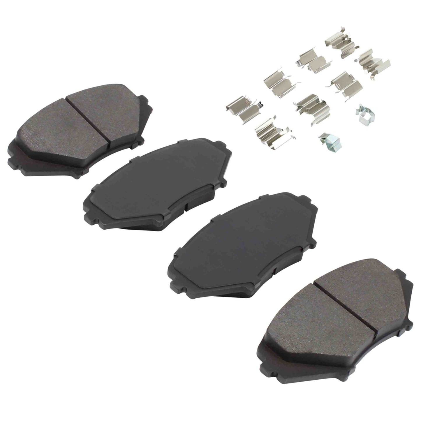 Quality-Built Quality-Built Premium Ceramic Brake Pads w/ Hardware 1001-1009C