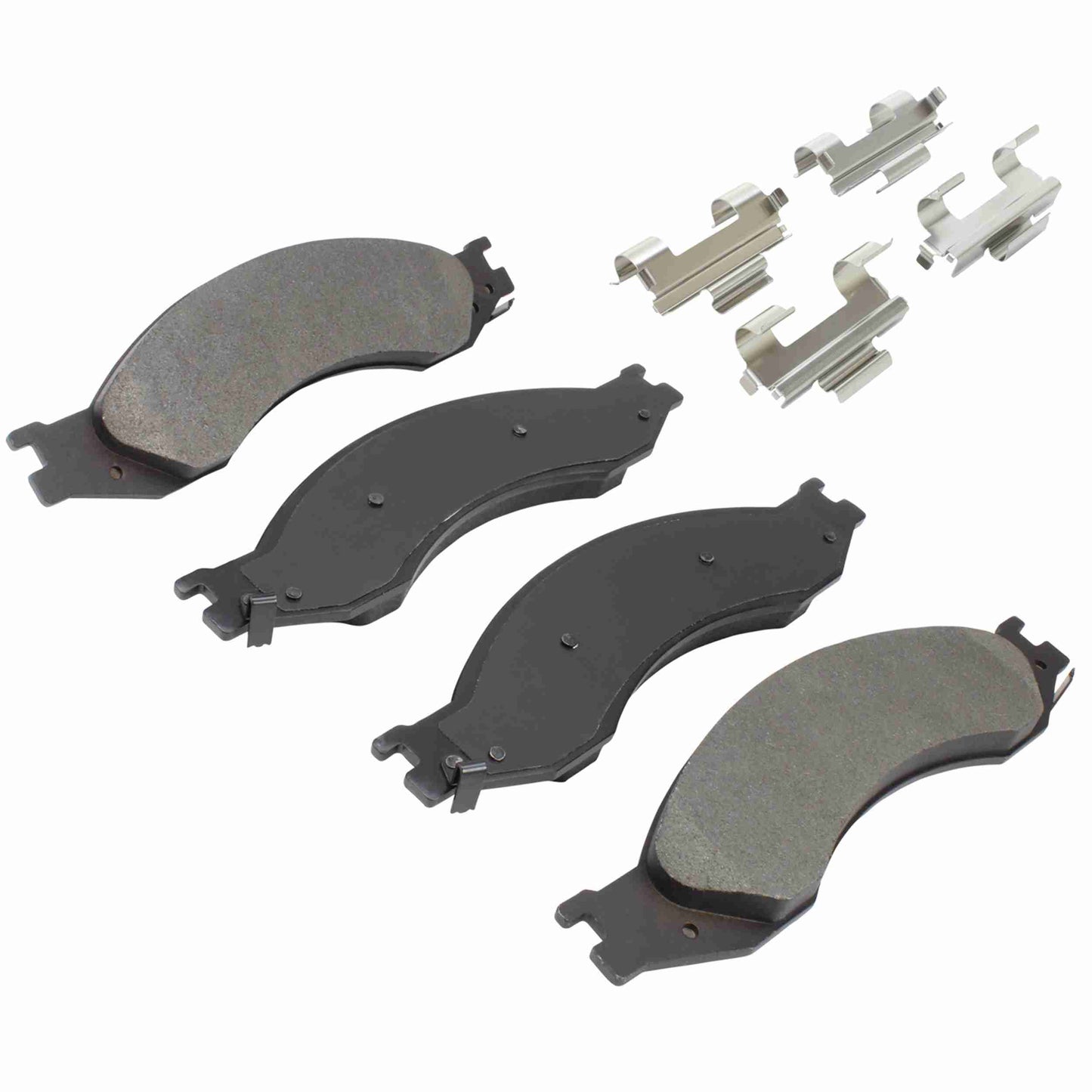 Quality-Built Quality-Built Premium Semi-Metallic Brake Pads w/ Hardware 1001-1010M