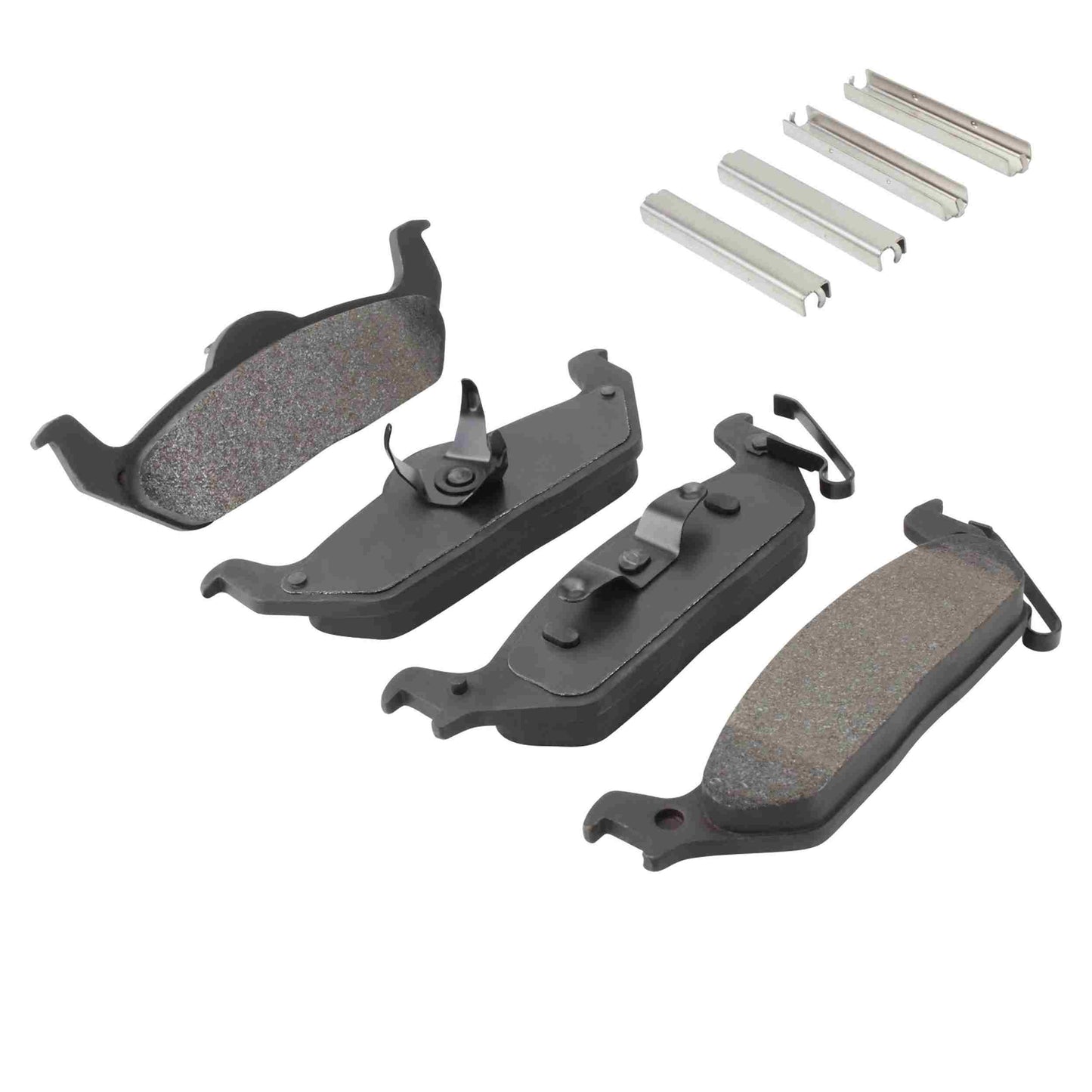 Quality-Built Quality-Built Premium Semi-Metallic Brake Pads w/ Hardware 1001-1012M
