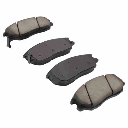 Quality-Built Quality-Built Premium Semi-Metallic Brake Pads w/ Hardware 1001-1013M