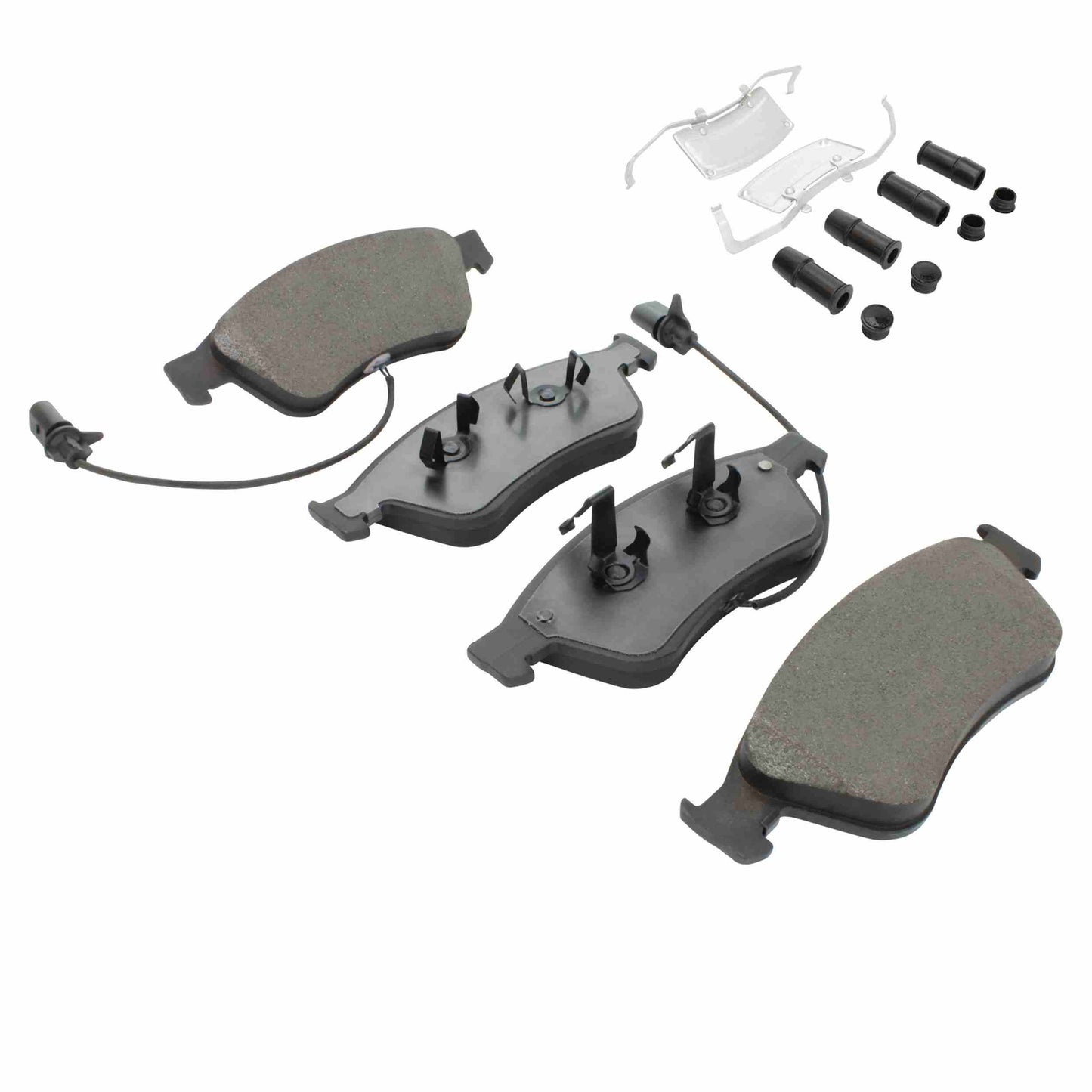 Quality-Built Quality-Built Premium Semi-Metallic Brake Pads w/ Hardware 1001-1024M