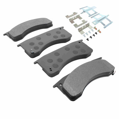 Quality-Built Quality-Built Premium Semi-Metallic Brake Pads w/ Hardware 1001-1032M