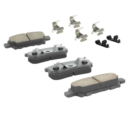 Quality-Built Quality-Built Premium Ceramic Brake Pads w/ Hardware 1001-1037C