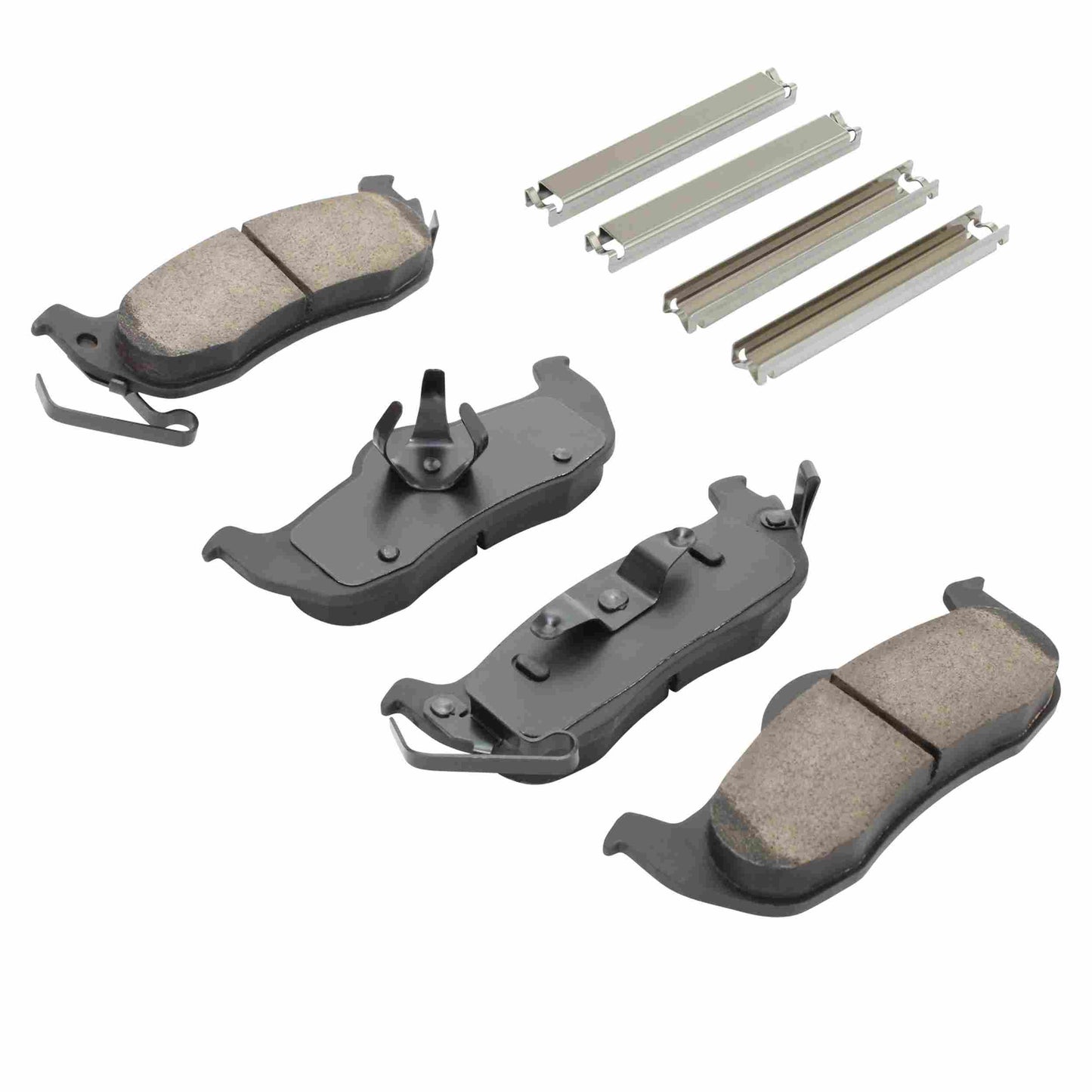 Quality-Built Quality-Built Premium Ceramic Brake Pads w/ Hardware 1001-1041C