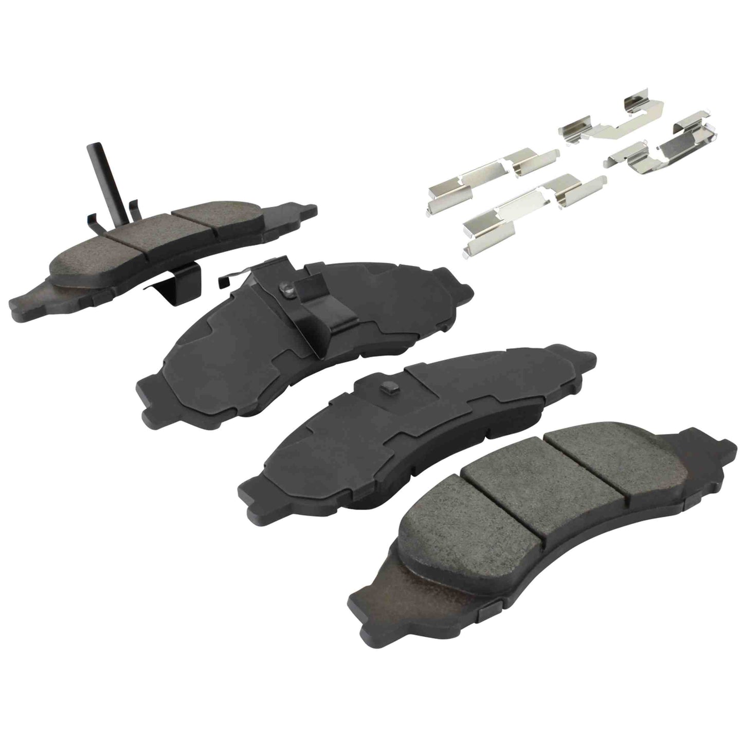 Quality-Built Quality-Built Premium Semi-Metallic Brake Pads w/ Hardware 1001-1043M