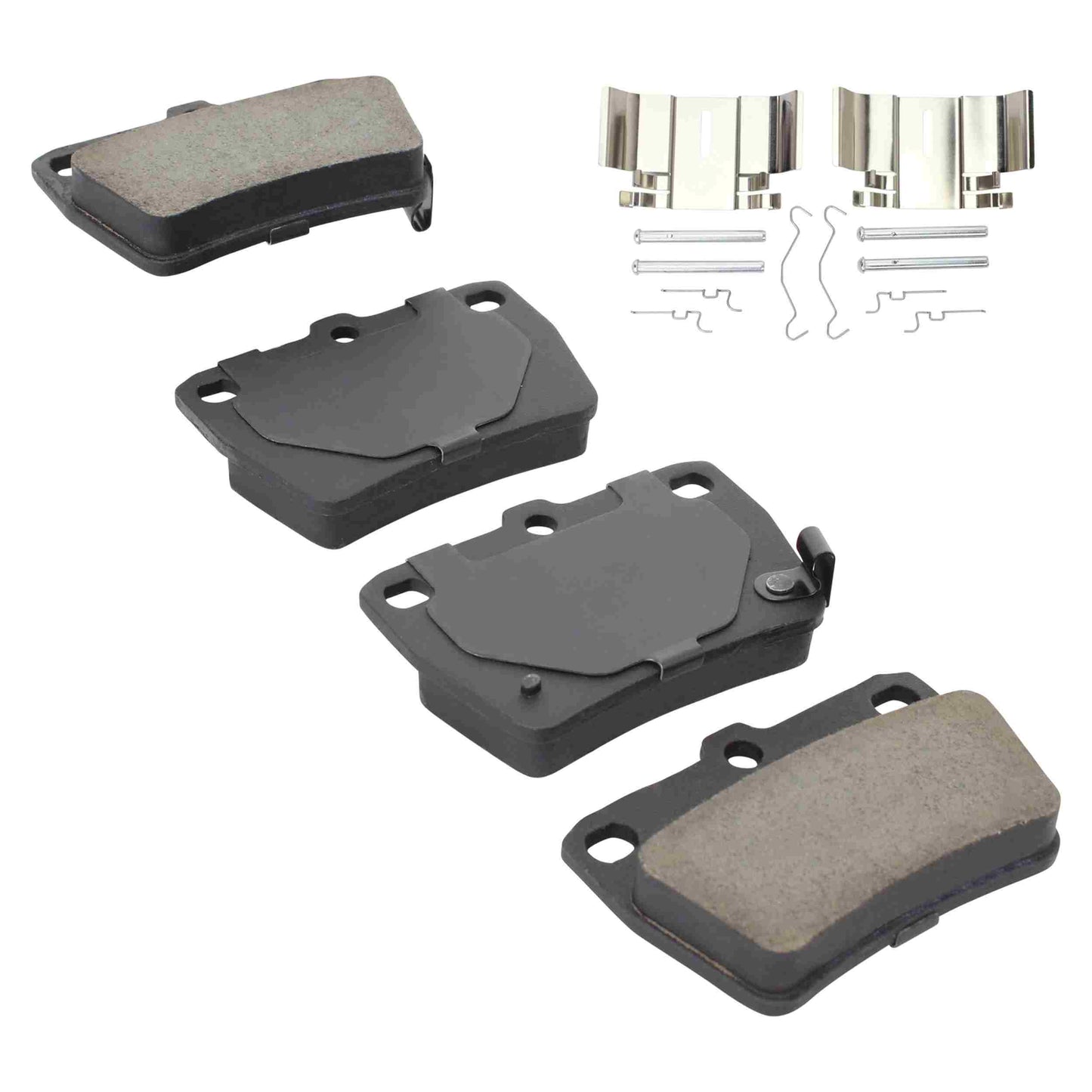 Quality-Built Quality-Built Premium Ceramic Brake Pads w/ Hardware 1001-1051C