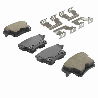 Quality-Built Quality-Built Premium Semi-Metallic Brake Pads w/ Hardware 1001-1057M
