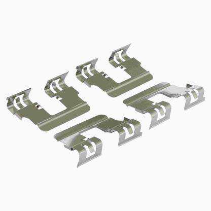 Quality-Built Quality-Built Premium Semi-Metallic Brake Pads w/ Hardware 1001-1057M