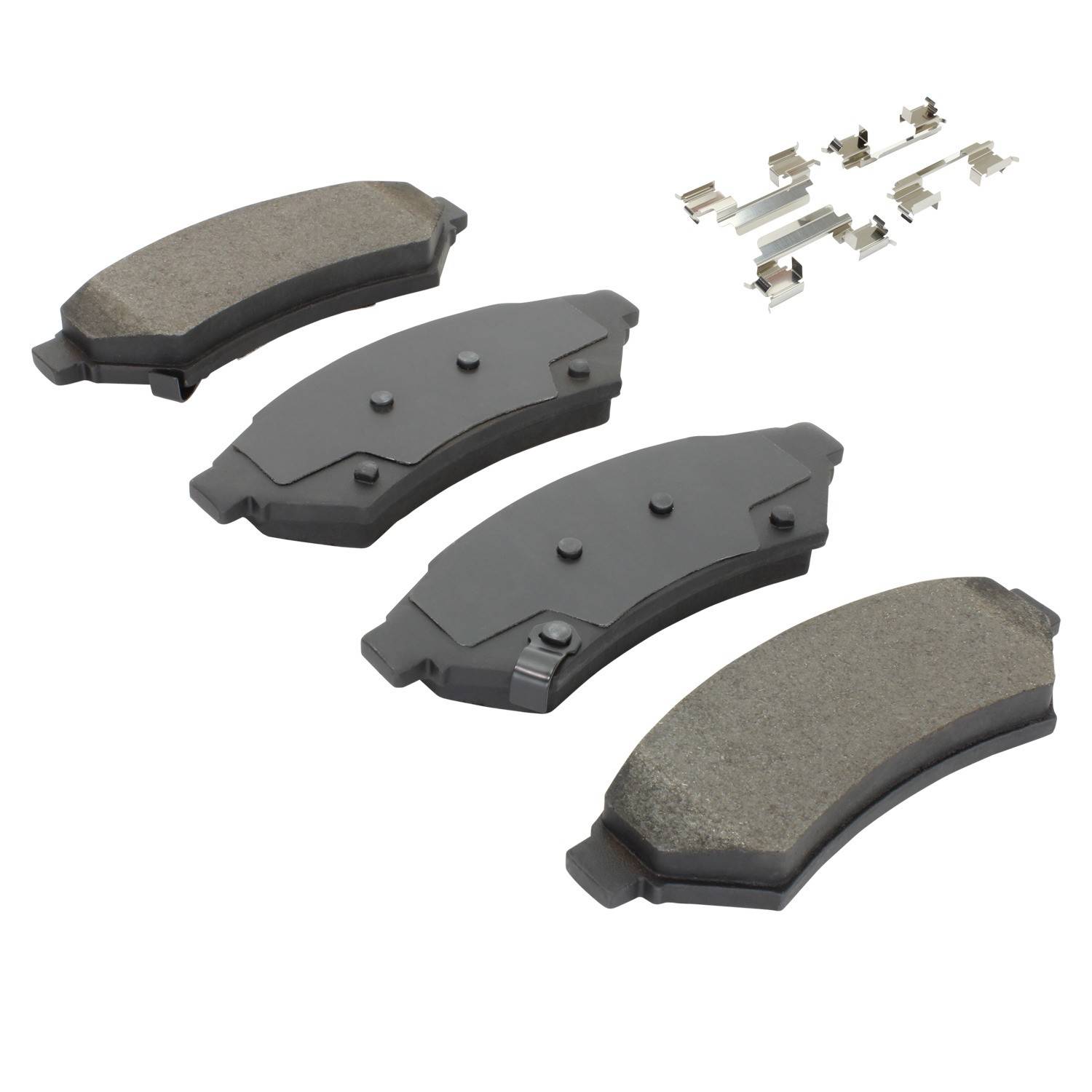 Quality-Built Quality-Built Premium Ceramic Brake Pads w/ Hardware 1001-1075C