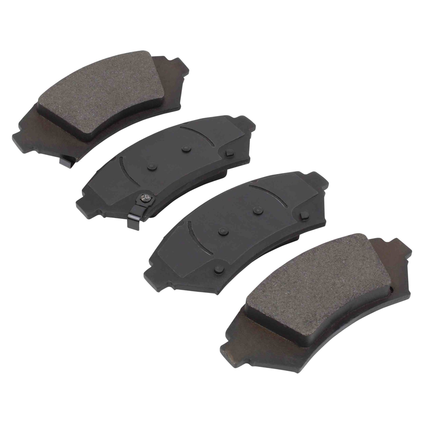 Quality-Built Quality-Built Premium Semi-Metallic Brake Pads w/ Hardware 1001-1076M