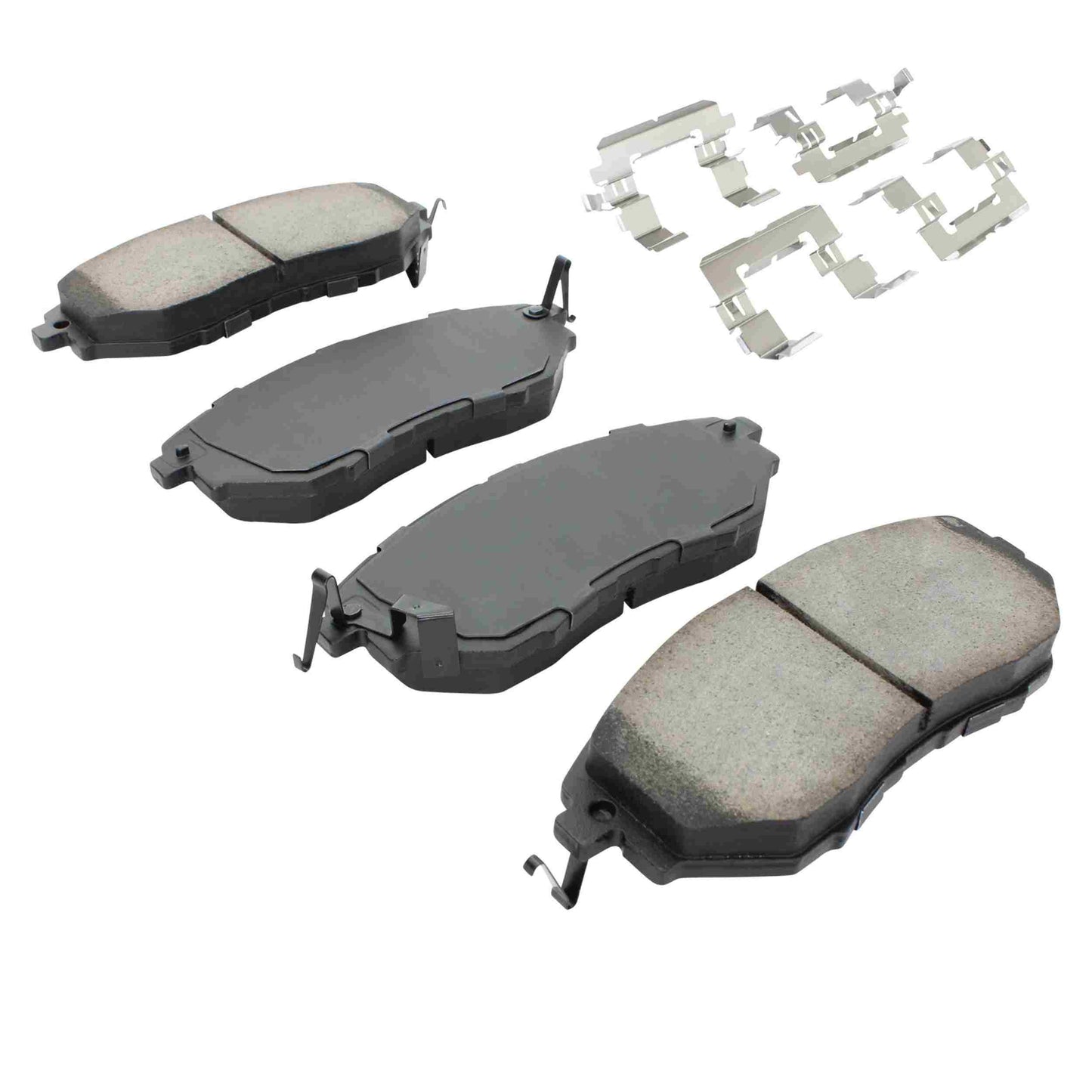 Quality-Built Quality-Built Premium Ceramic Brake Pads w/ Hardware 1001-1078C
