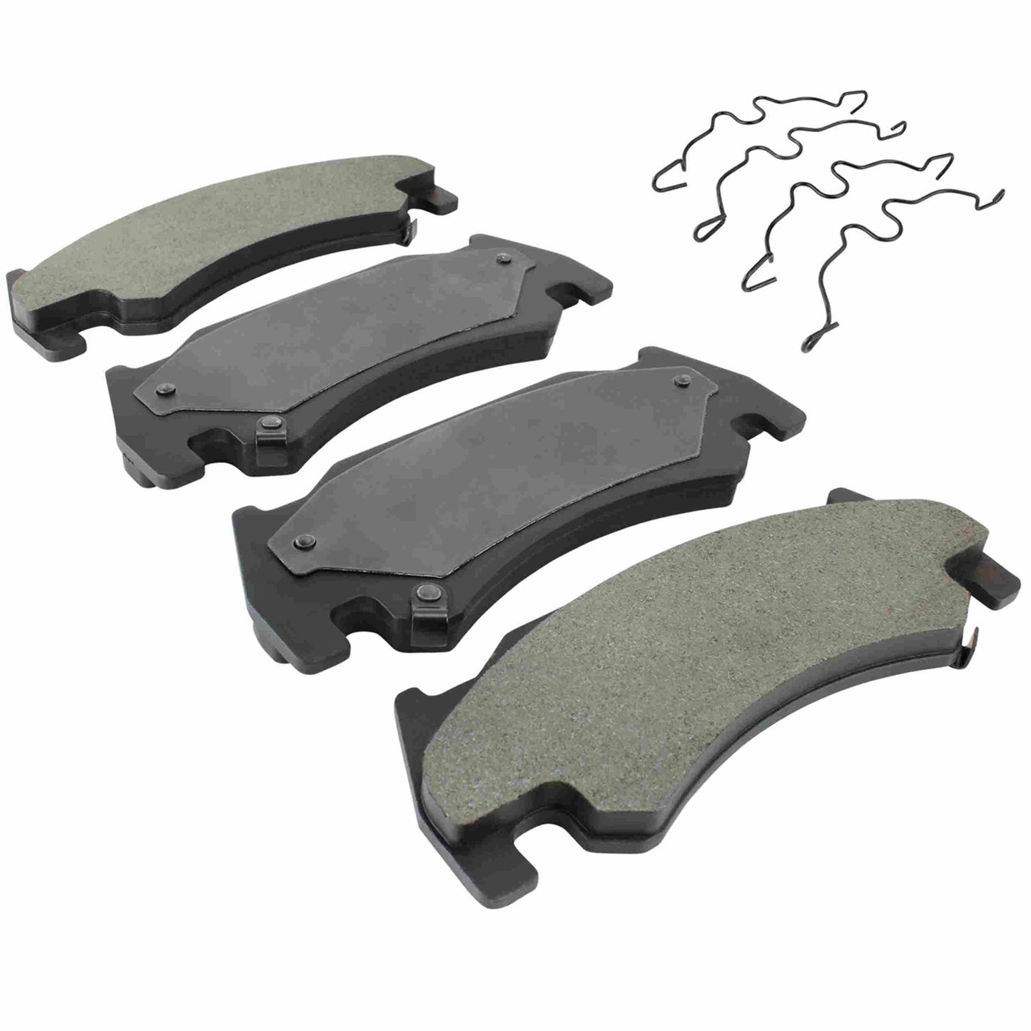 Quality-Built Quality-Built Premium Semi-Metallic Brake Pads w/ Hardware 1001-1085M