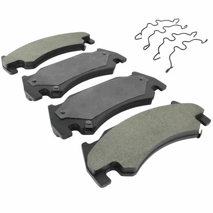 Quality-Built Quality-Built Premium Semi-Metallic Brake Pads w/ Hardware 1001-1085M