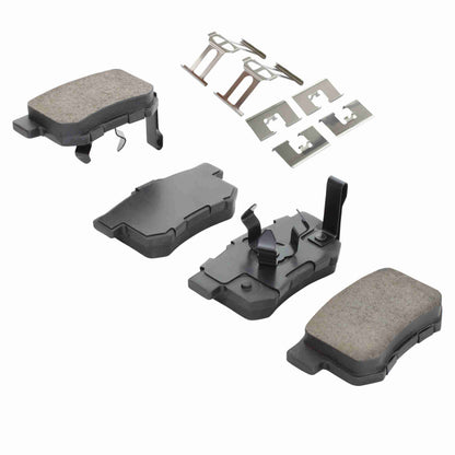 Quality-Built Quality-Built Premium Ceramic Brake Pads w/ Hardware 1001-1086C