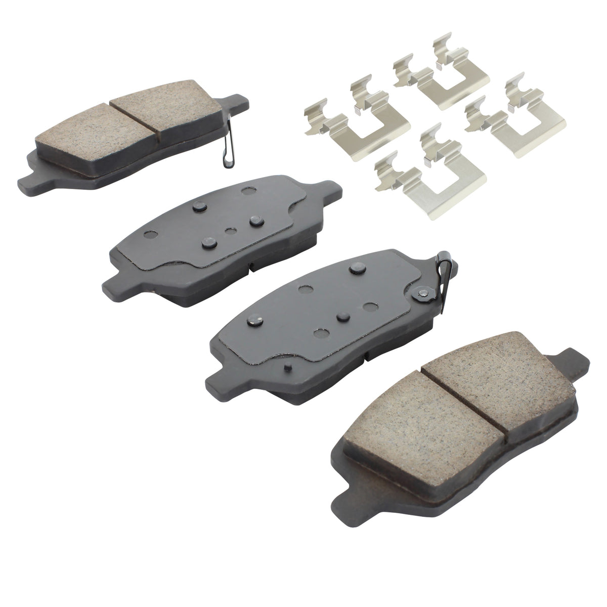 Quality-Built Quality-Built Premium Ceramic Brake Pads w/ Hardware 1001-1093C