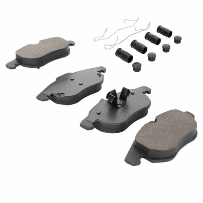 Quality-Built Quality-Built Premium Semi-Metallic Brake Pads w/ Hardware 1001-1106M