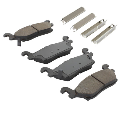 Quality-Built Quality-Built Premium Ceramic Brake Pads w/ Hardware 1001-1120C