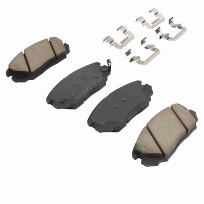 Quality-Built Quality-Built Premium Ceramic Brake Pads w/ Hardware 1001-1125AC