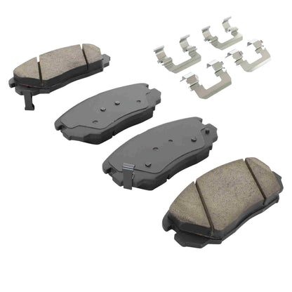 Quality-Built Quality-Built Premium Ceramic Brake Pads w/ Hardware 1001-1125C