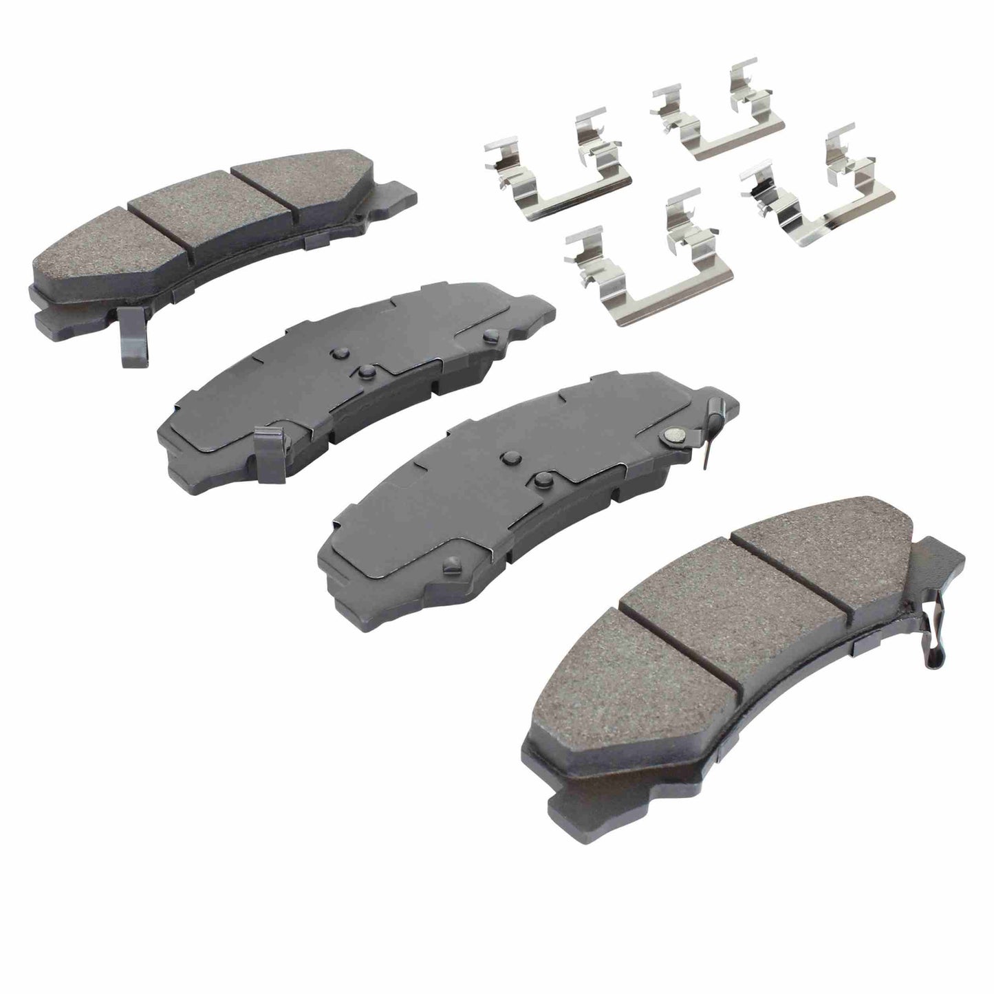 Quality-Built Quality-Built Premium Semi-Metallic Brake Pads w/ Hardware 1001-1159M