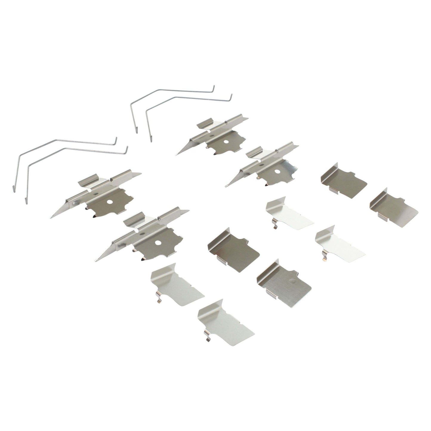 Quality-Built Quality-Built Premium Semi-Metallic Brake Pads w/ Hardware 1001-1164M