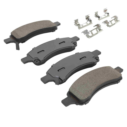 Quality-Built Quality-Built Premium Ceramic Brake Pads w/ Hardware 1001-1169AC