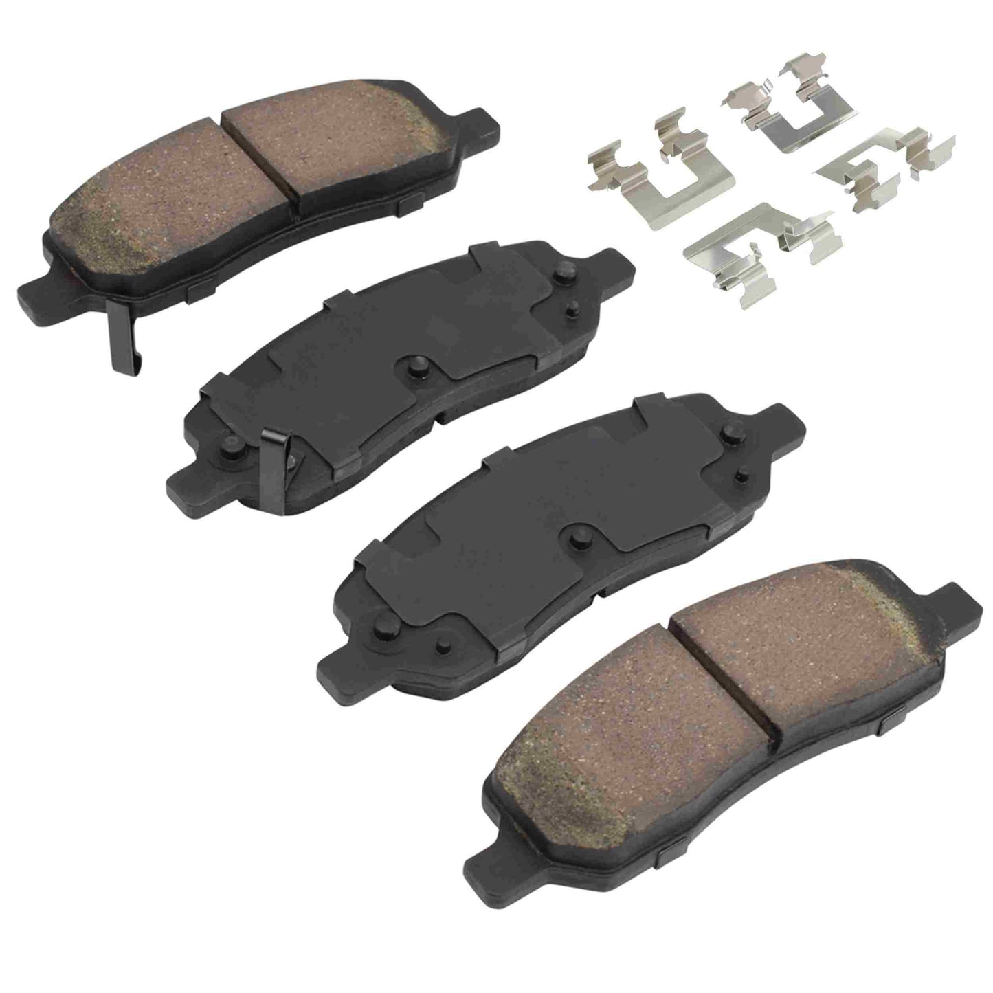 Quality-Built Quality-Built Premium Ceramic Brake Pads w/ Hardware 1001-1172C