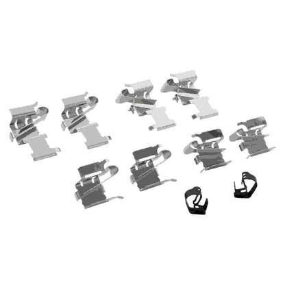 Quality-Built Quality-Built Premium Semi-Metallic Brake Pads w/ Hardware 1001-1178M